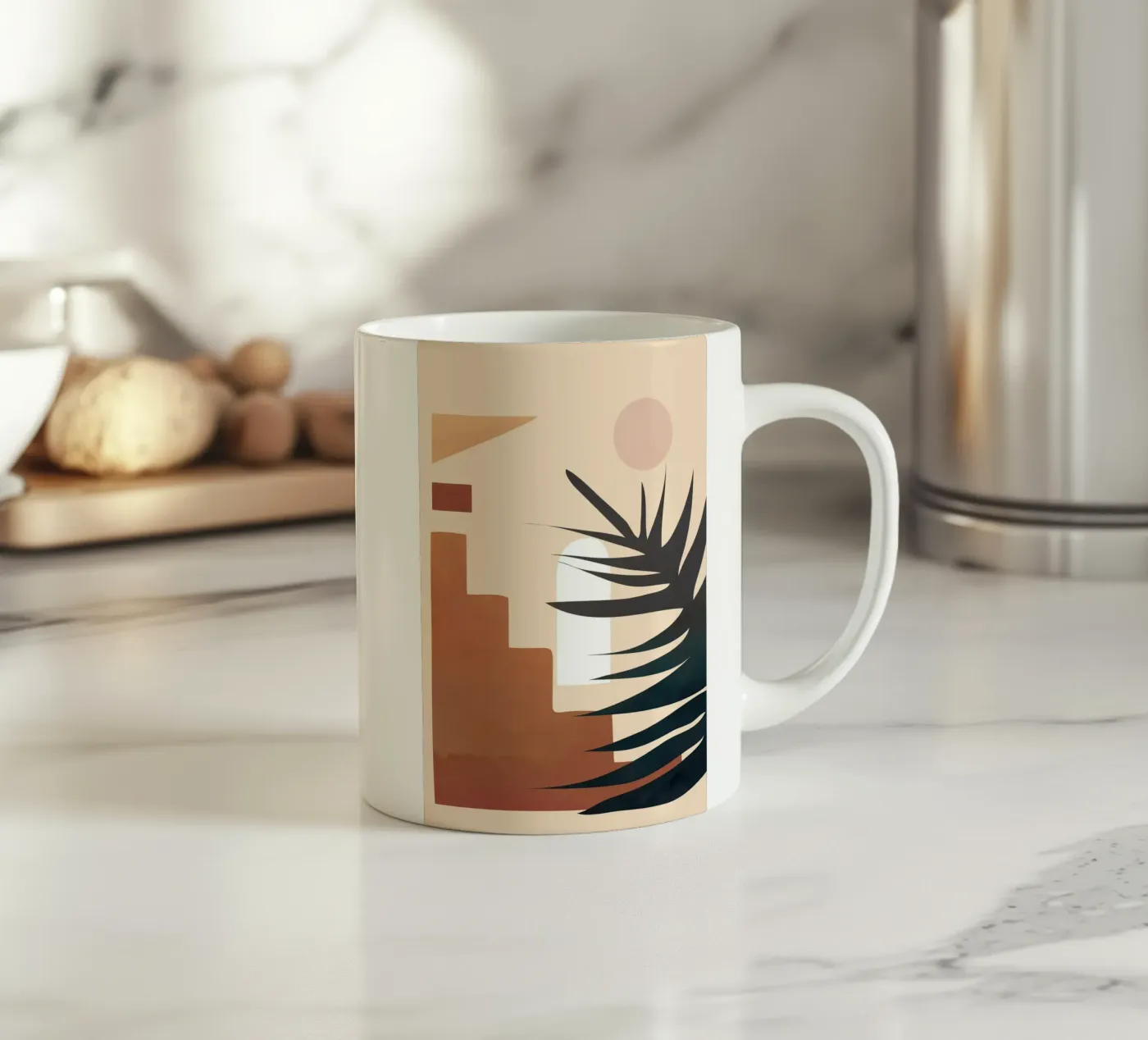 Abstract Elements ceramic mug by cityart