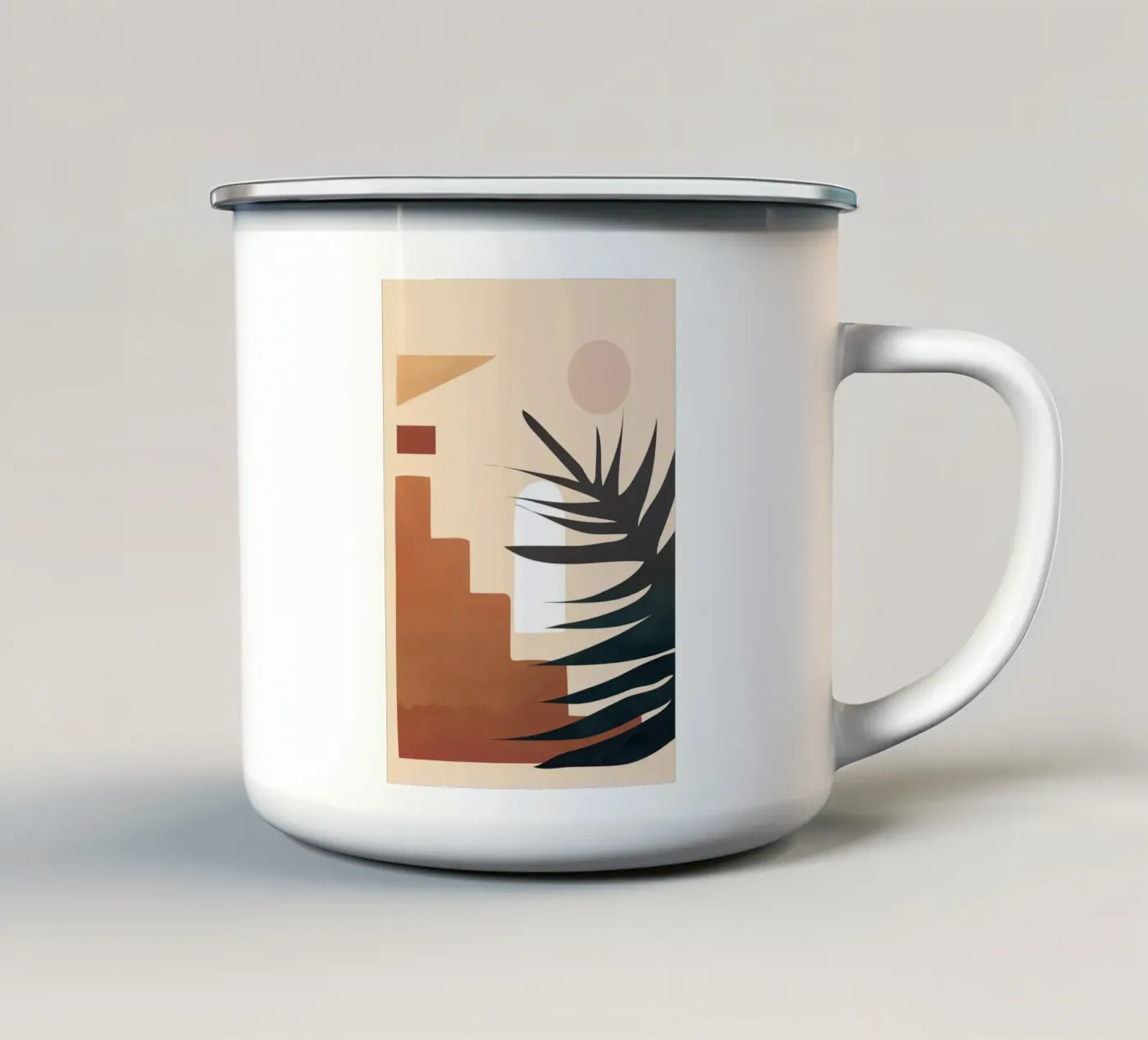 Abstract Elements enamel mug by cityart