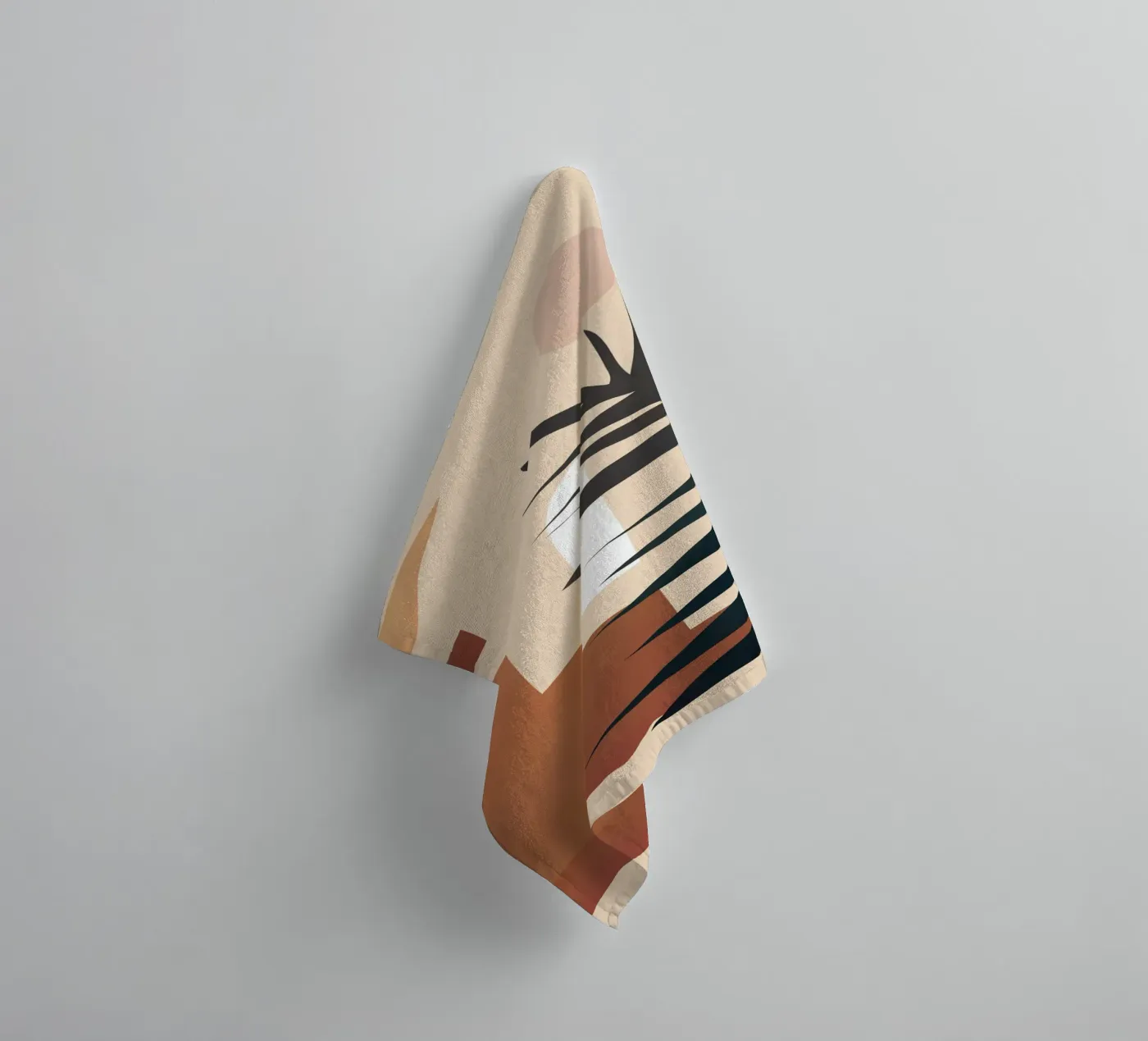 Abstract Elements badhanddoek van cityart