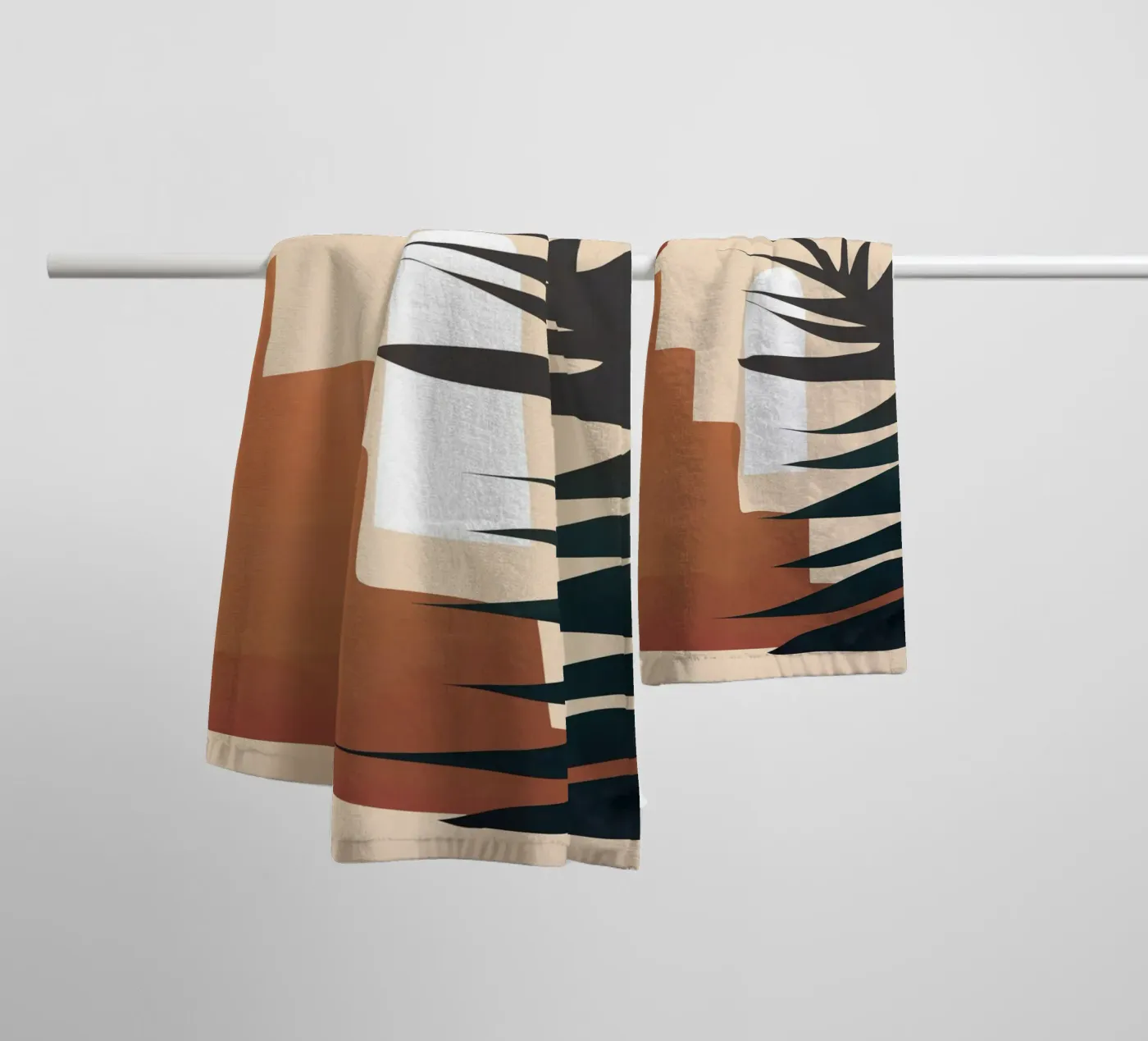 Abstract Elements badhanddoek van cityart