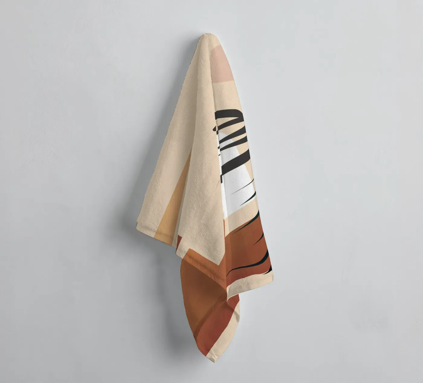 Abstract Elements badhanddoek van cityart