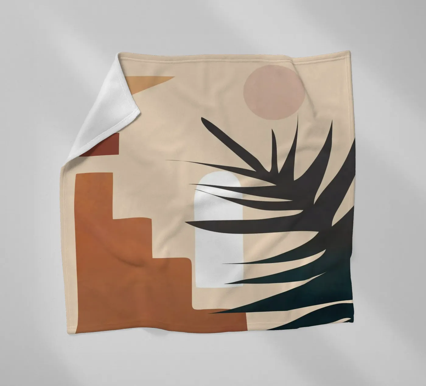 Abstract Elements fleecedeken van cityart