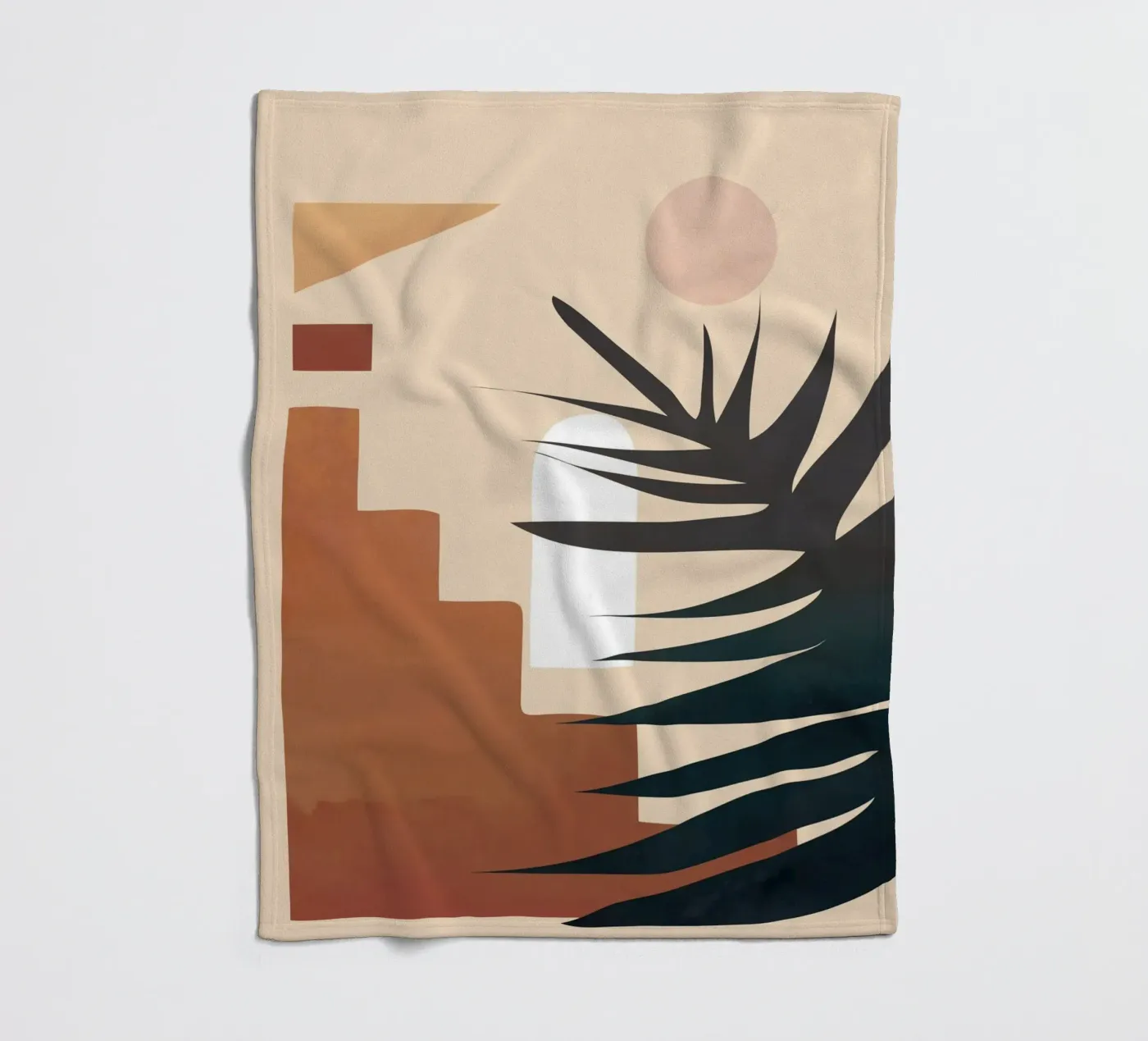 Abstract Elements fleecedeken van cityart