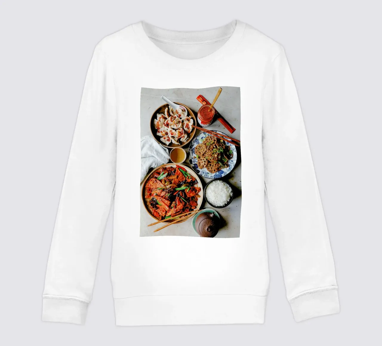 Chinese Feast felpa bambino da Eat this