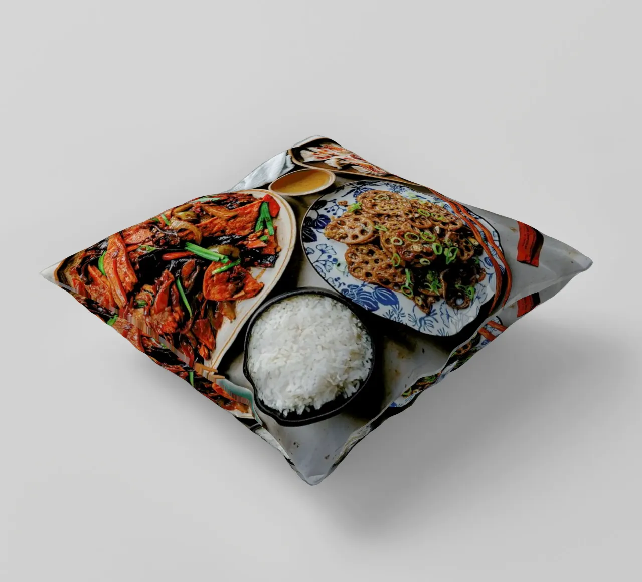 Chinese Feast cuscino da Eat this