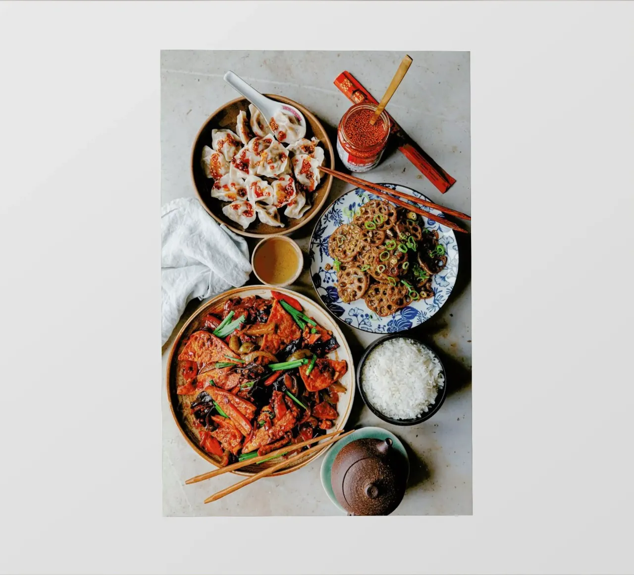 Chinese Feast pellicola backlit da Eat this
