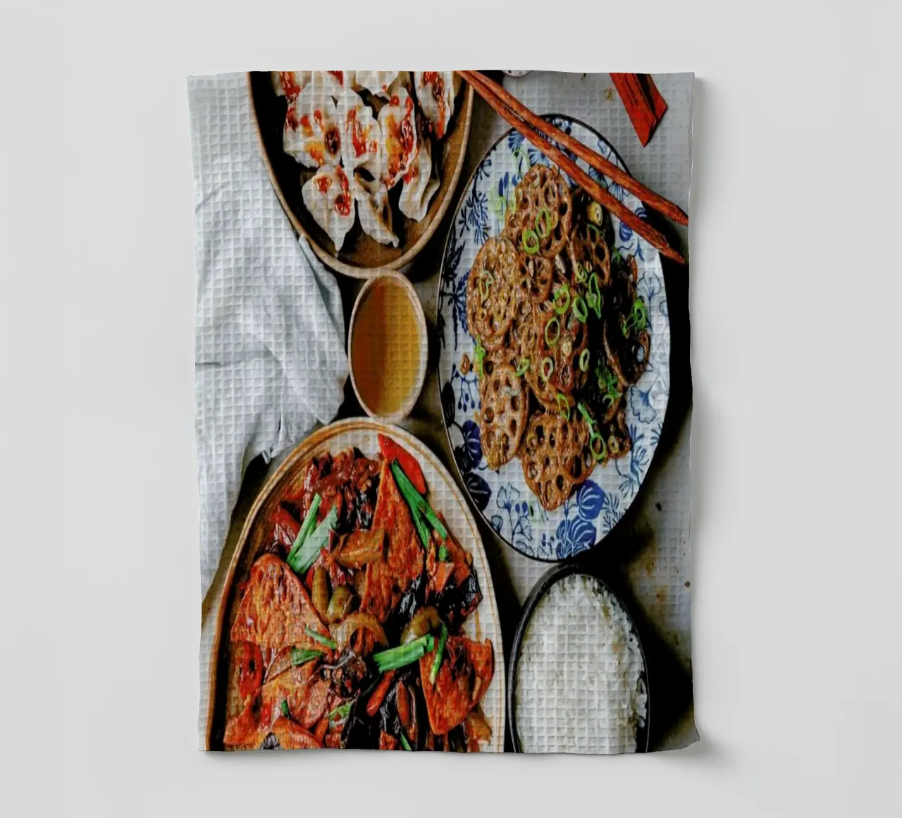 Chinese Feast canovaccio da cucina da Eat this