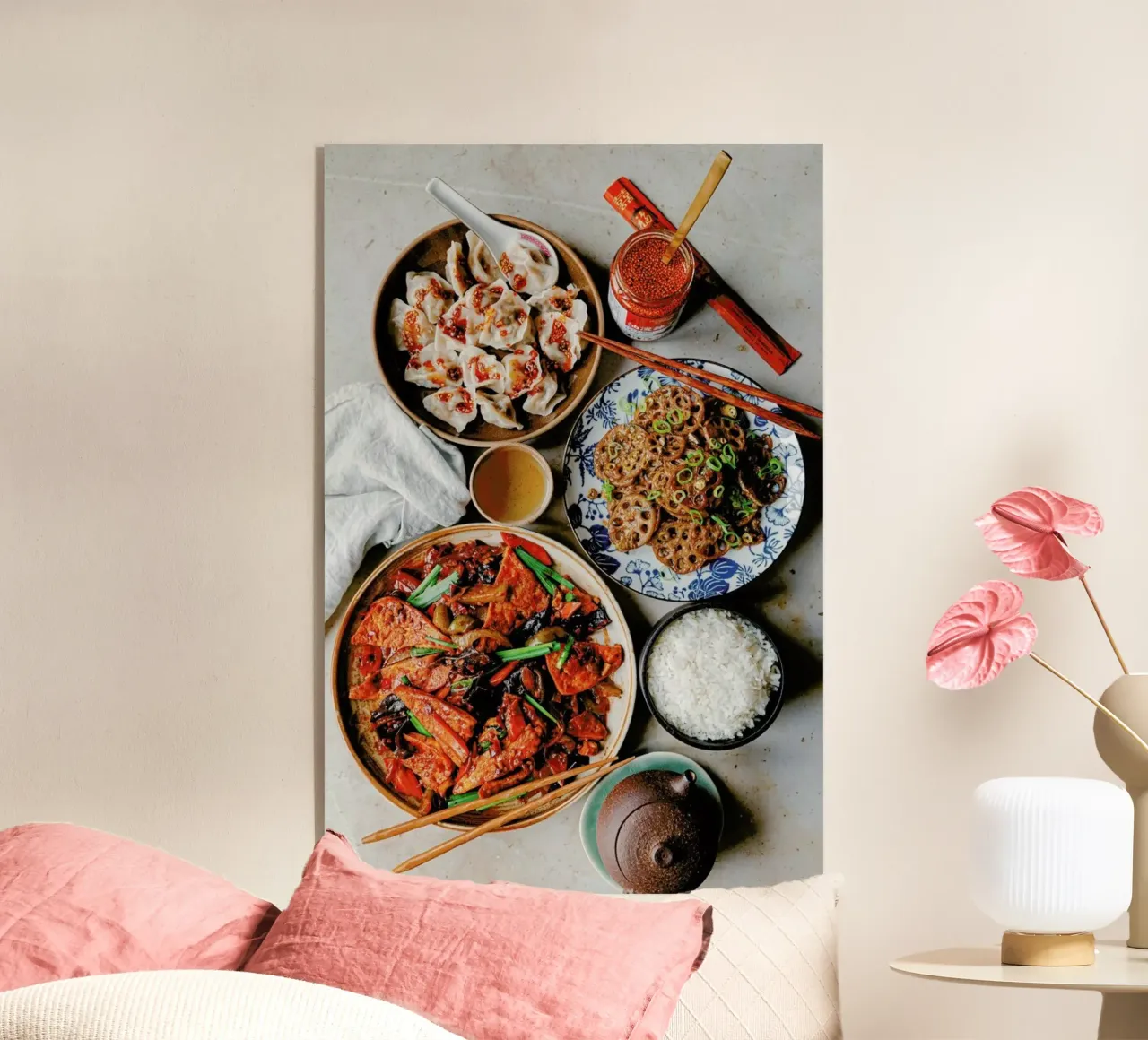 Chinese Feast plexiglass da Eat this