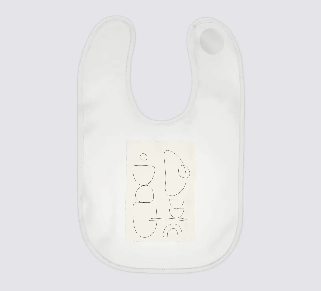 Minimal Abstract Shapes 01 bavaglino da Nadjaa