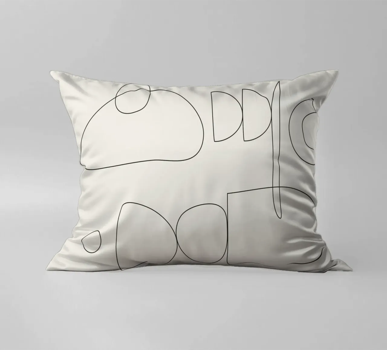 Minimal Abstract Shapes 01 cuscino da Nadjaa