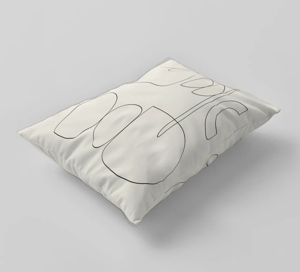 Minimal Abstract Shapes 01 cuscino da Nadjaa