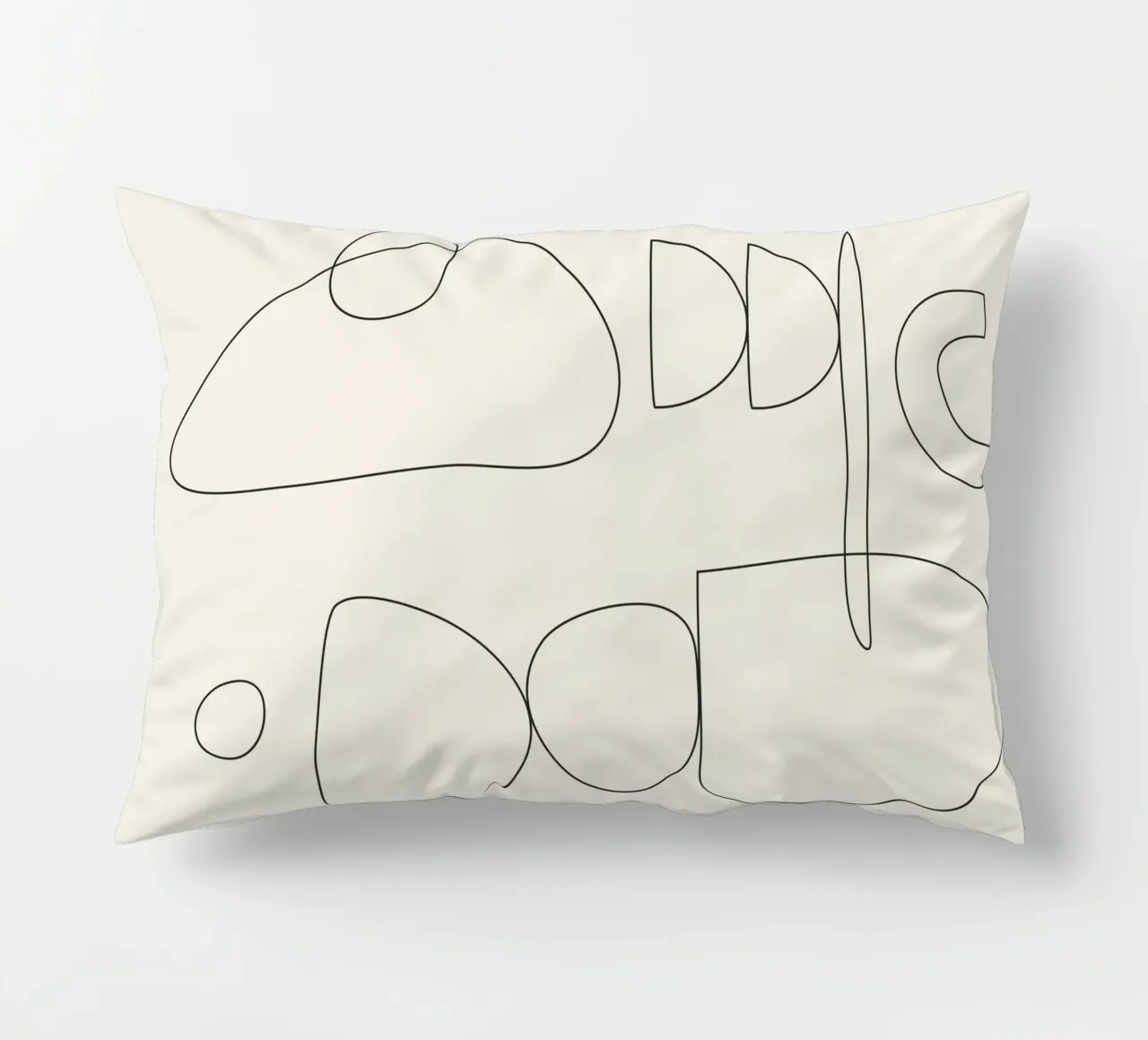 Minimal Abstract Shapes 01 cuscino da Nadjaa