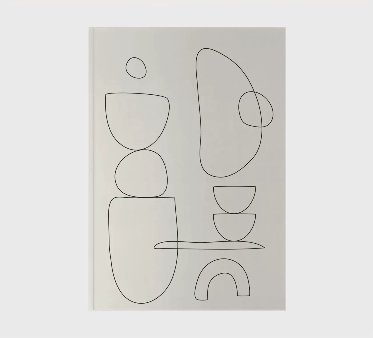 Minimal Abstract Shapes 01 diario da Nadjaa