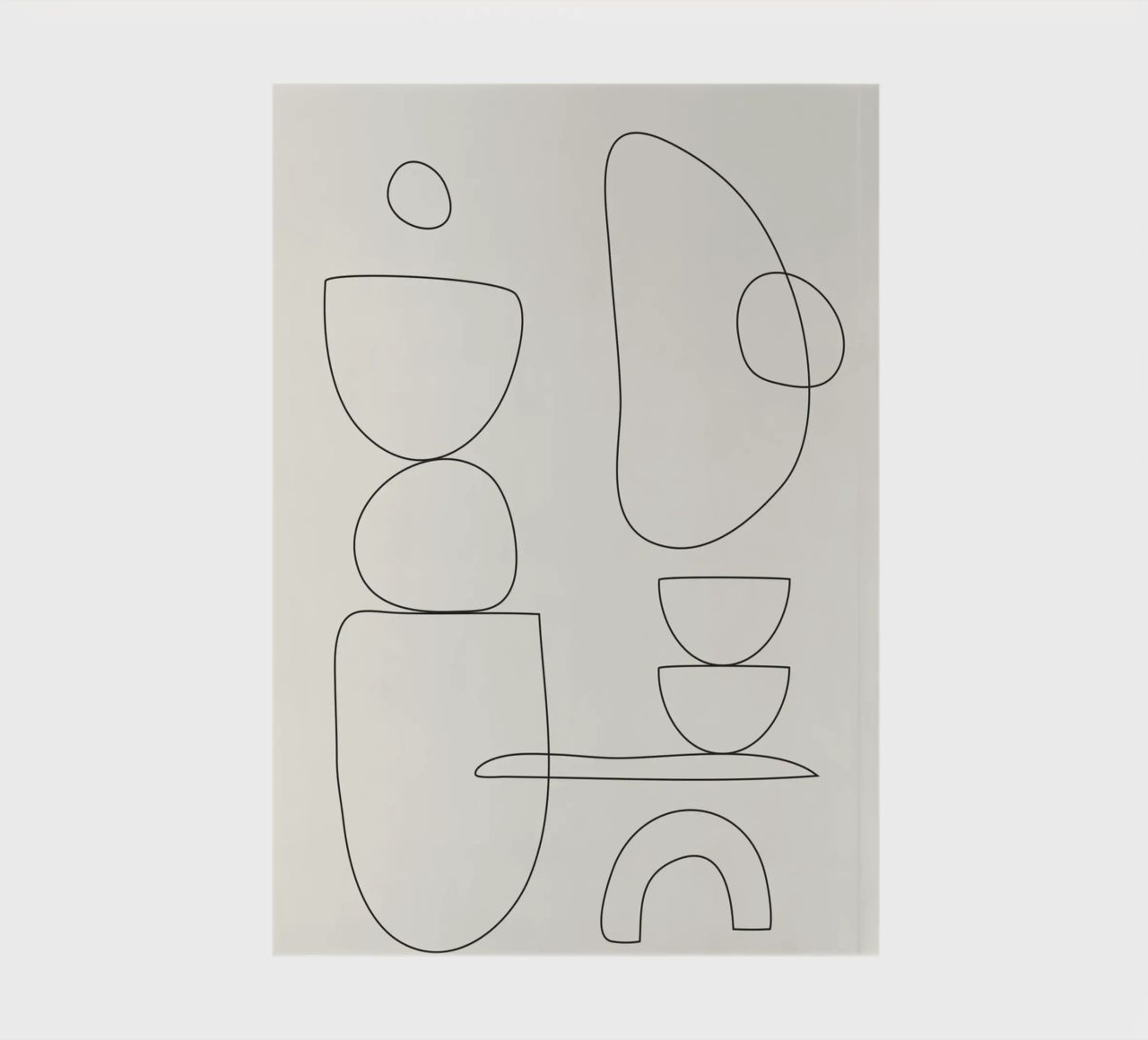 Minimal Abstract Shapes 01 diario da Nadjaa