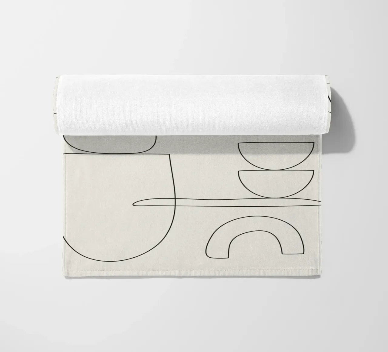 Minimal Abstract Shapes 01 telo mare da Nadjaa