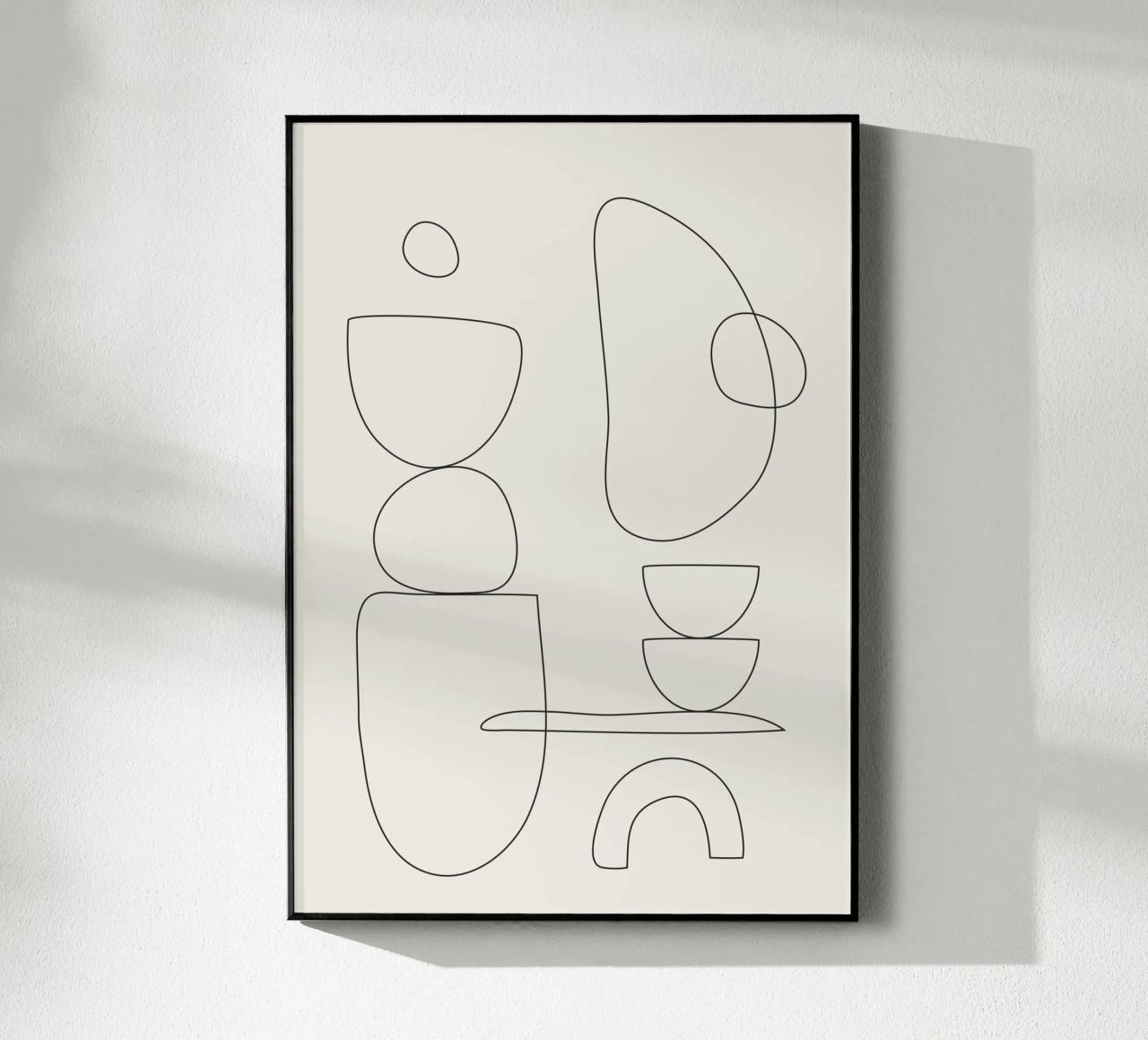 Minimal Abstract Shapes 01 plexiglass da Nadjaa
