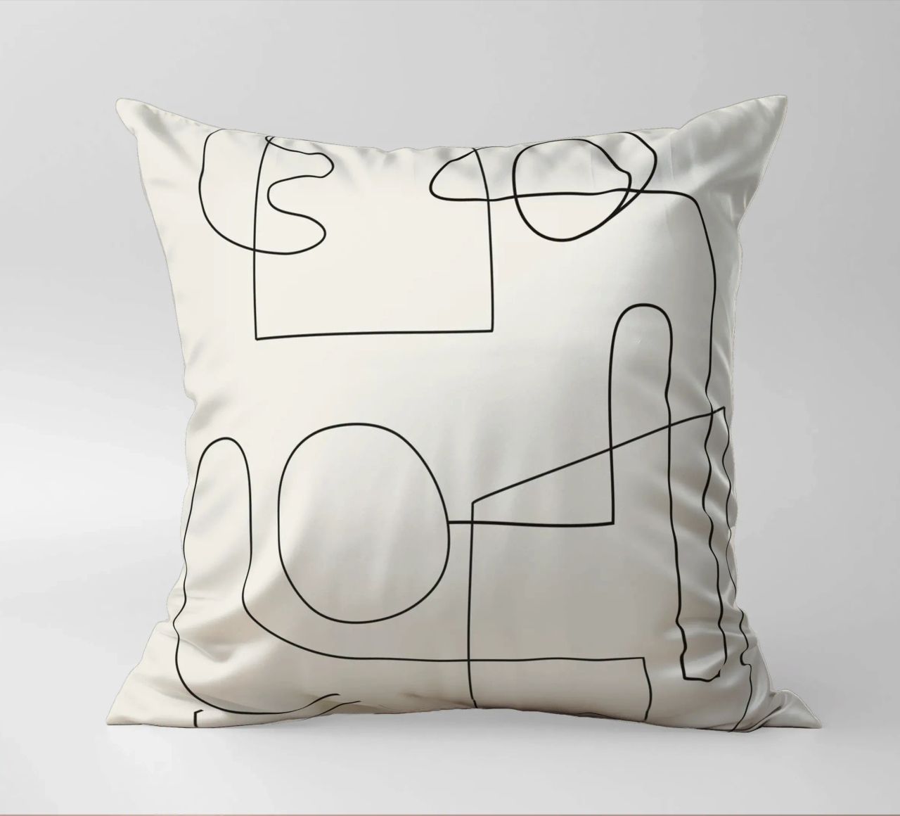 Minimal Abstract Shapes 02 cuscino da Nadjaa