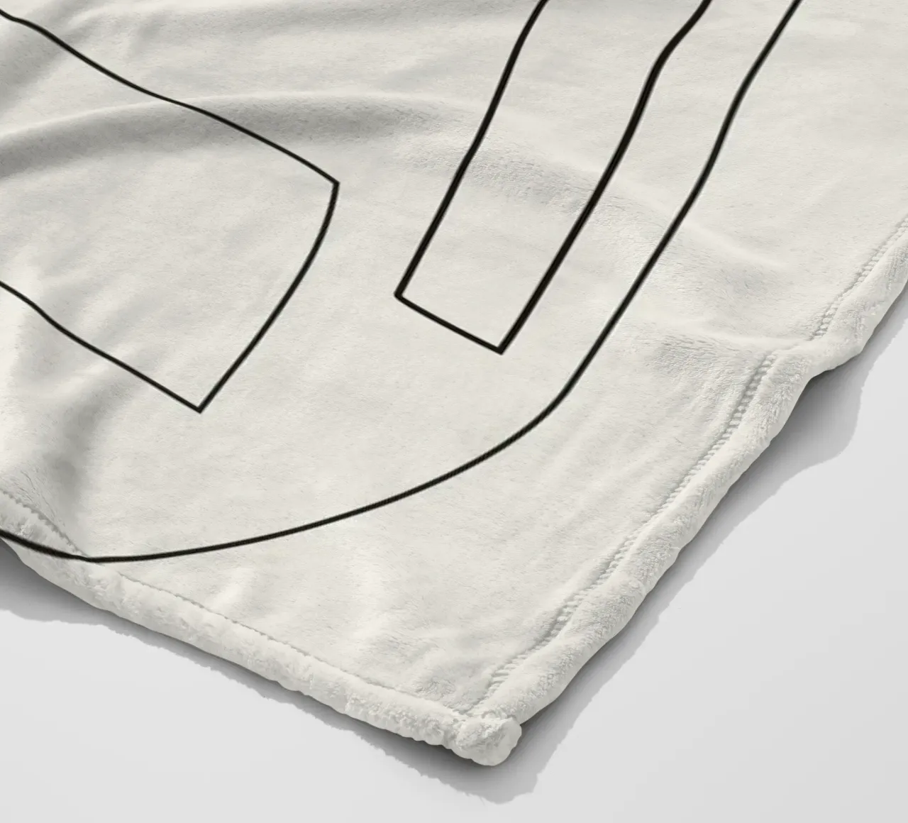 Minimal Abstract Shapes 02 coperta in pile da Nadjaa