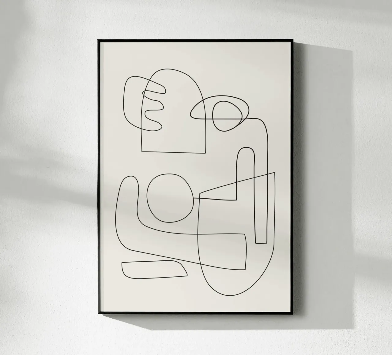Minimal Abstract Shapes 02 plexiglas de Nadjaa