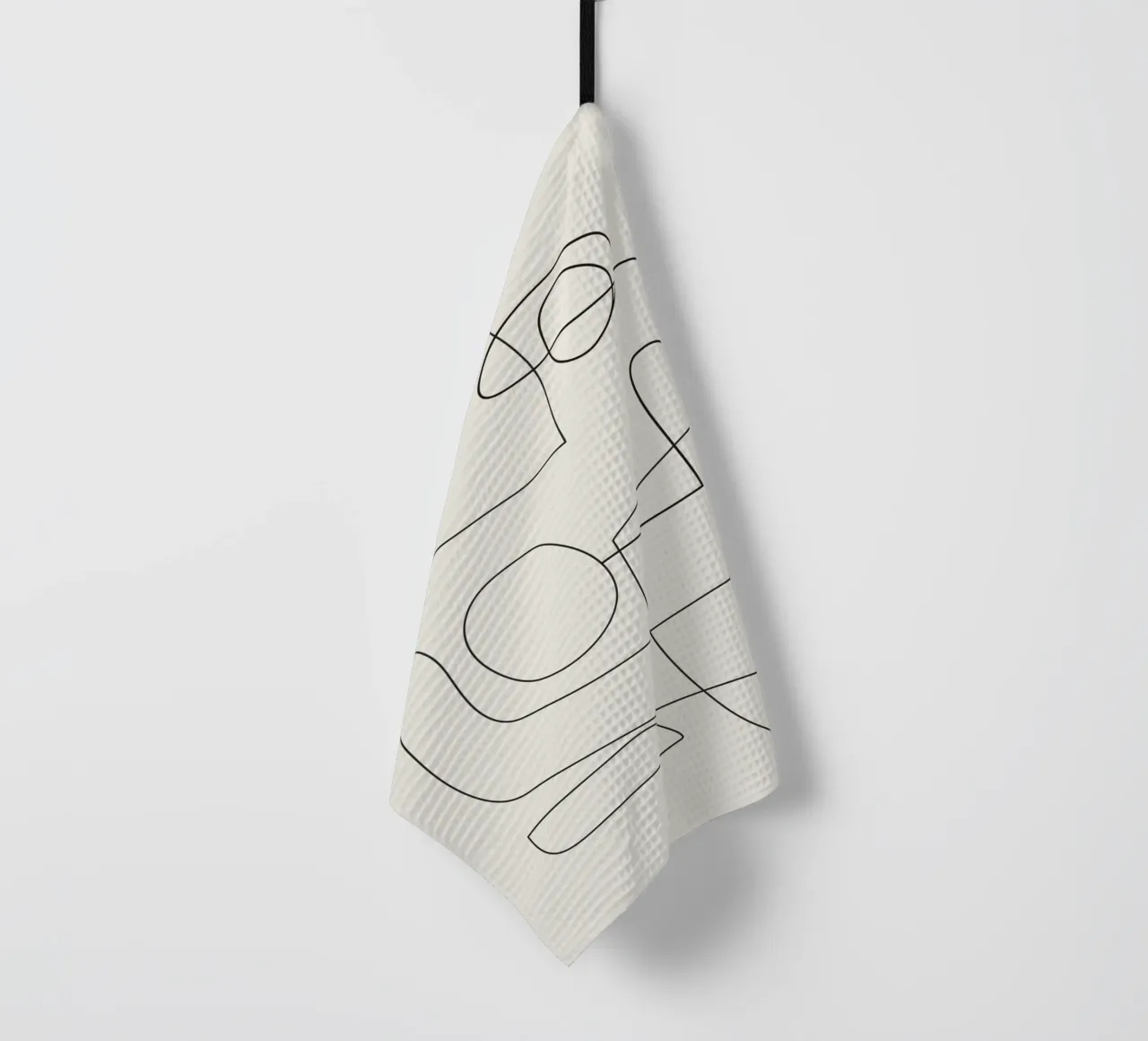 Minimal Abstract Shapes 02 torchon de Nadjaa