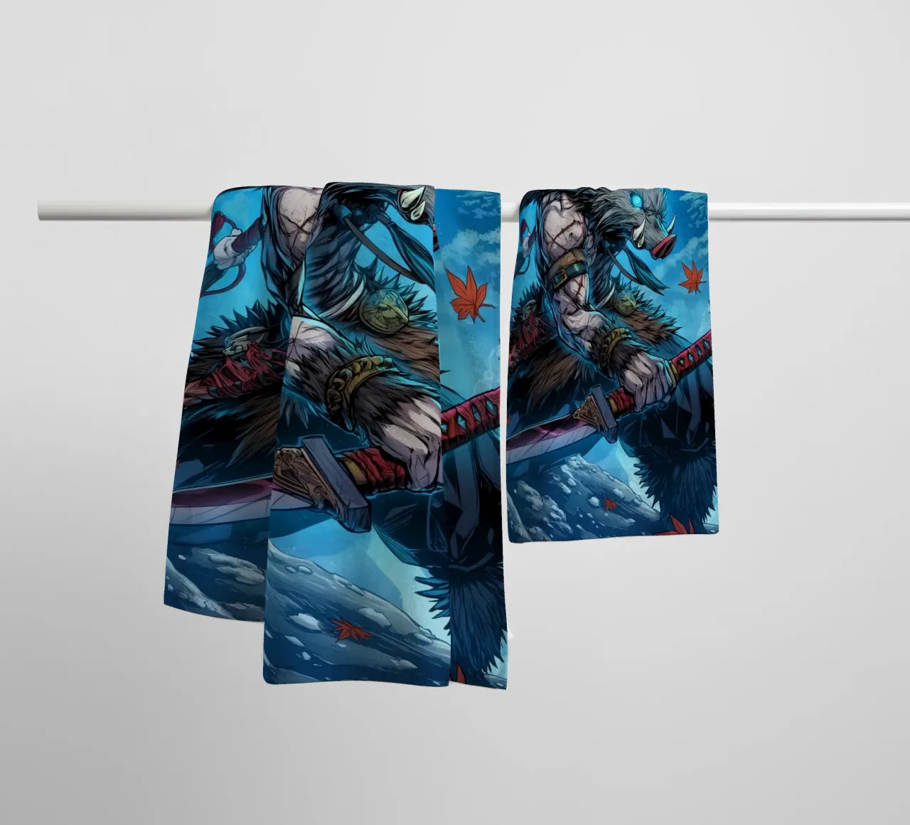 Inosuke Hashibiraendoder badhanddoek van Fleur de Lys