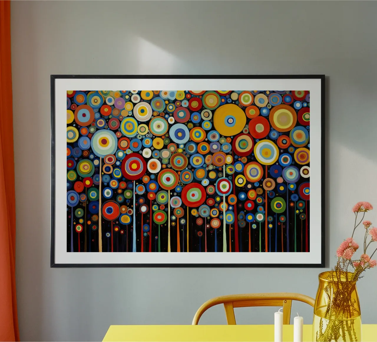 Arte da parete di Imagine poster con telaio in legno da Imagine