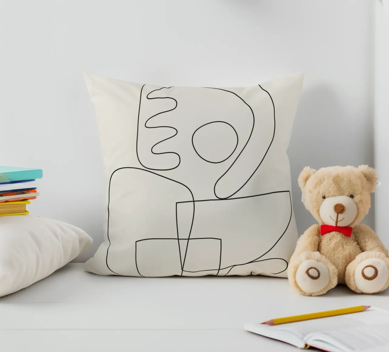 Minimal Abstract Shapes 03 cuscino da Nadjaa