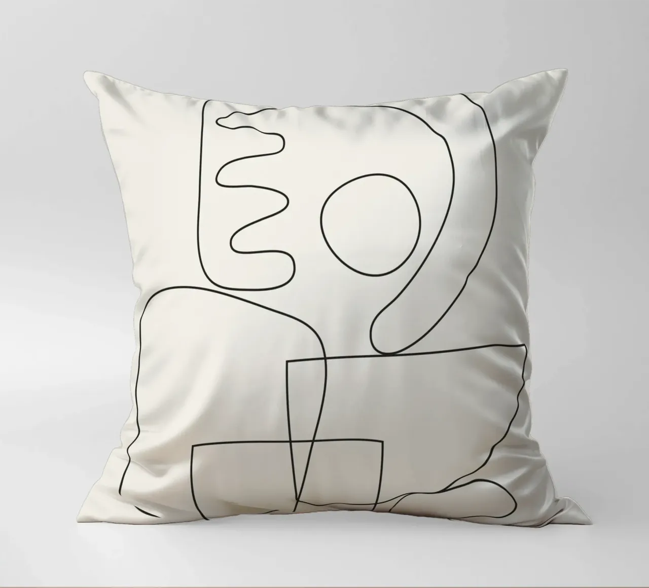 Minimal Abstract Shapes 03 cuscino da Nadjaa