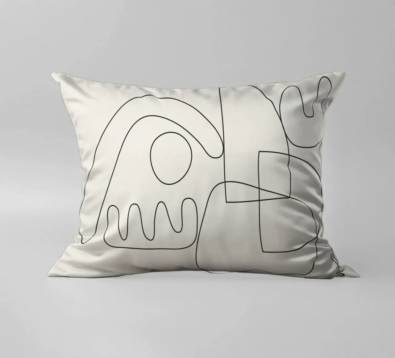 Minimal Abstract Shapes 03 cuscino da Nadjaa