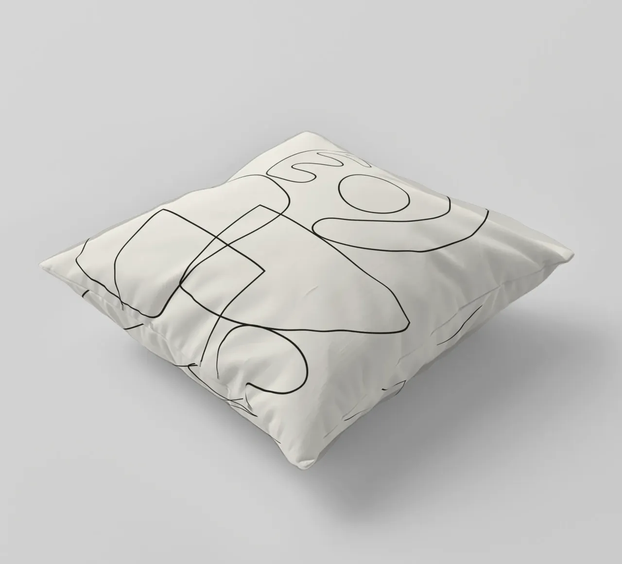 Minimal Abstract Shapes 03 cuscino da Nadjaa