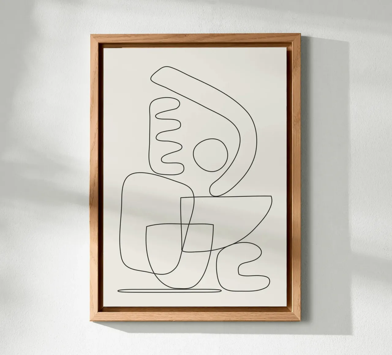 Minimal Abstract Shapes 03 alluminio dibond da Nadjaa