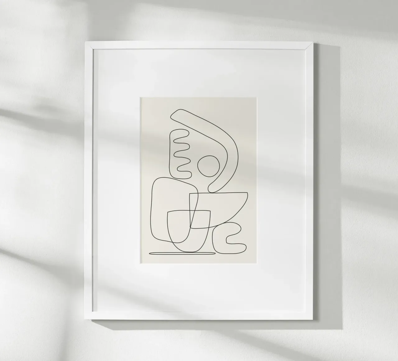 Minimal Abstract Shapes 03 carta hahnemühle da Nadjaa