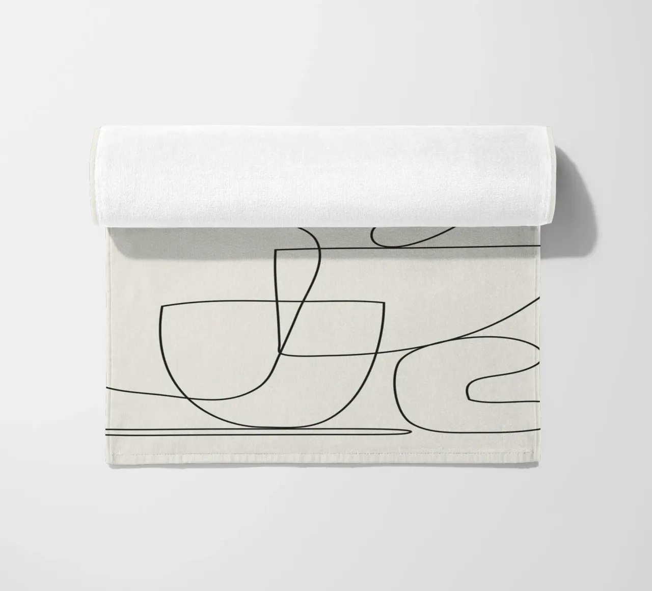 Minimal Abstract Shapes 03 telo mare da Nadjaa