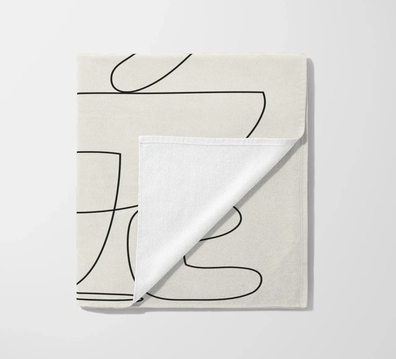 Minimal Abstract Shapes 03 telo mare da Nadjaa