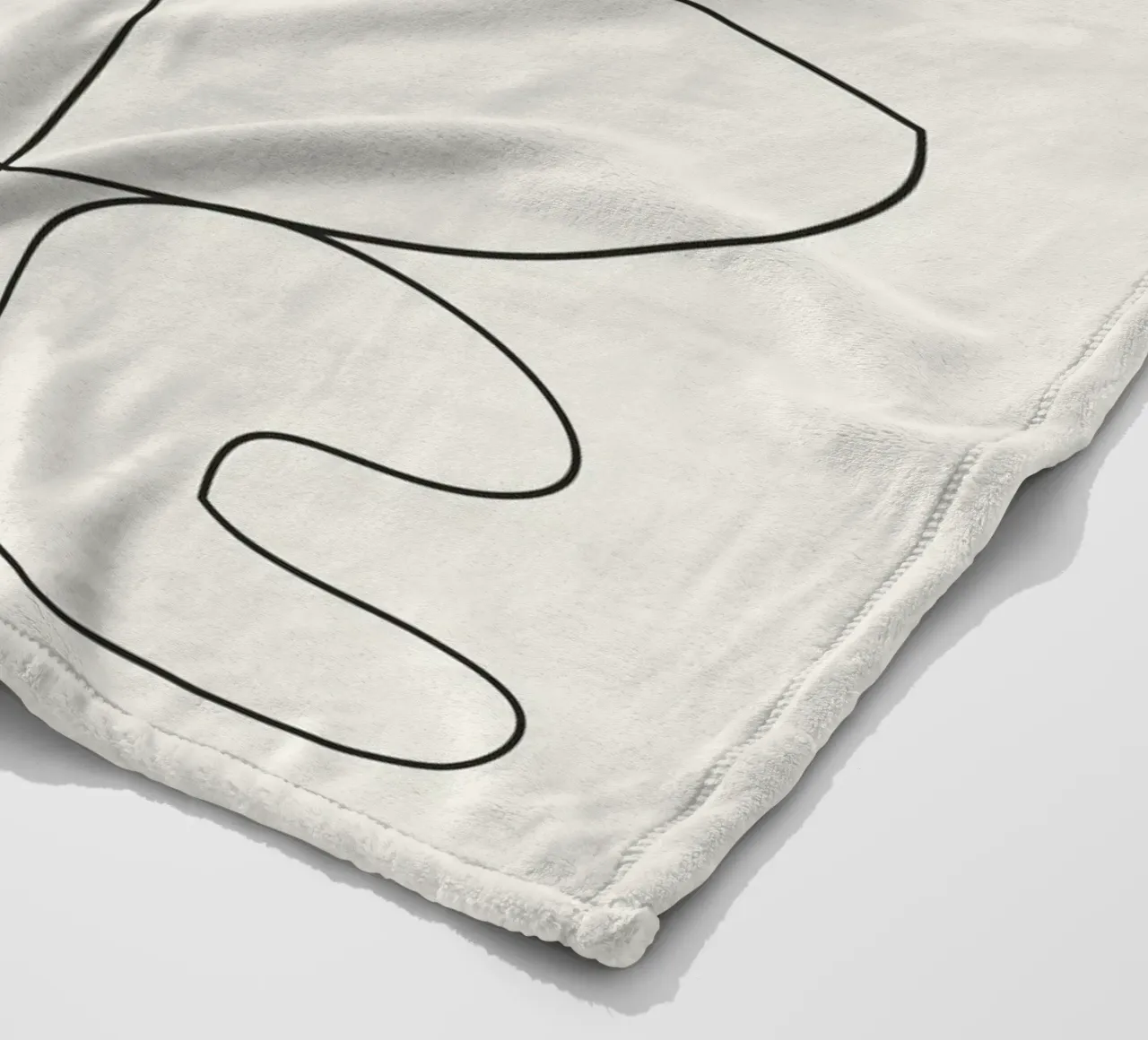 Minimal Abstract Shapes 03 coperta in pile da Nadjaa