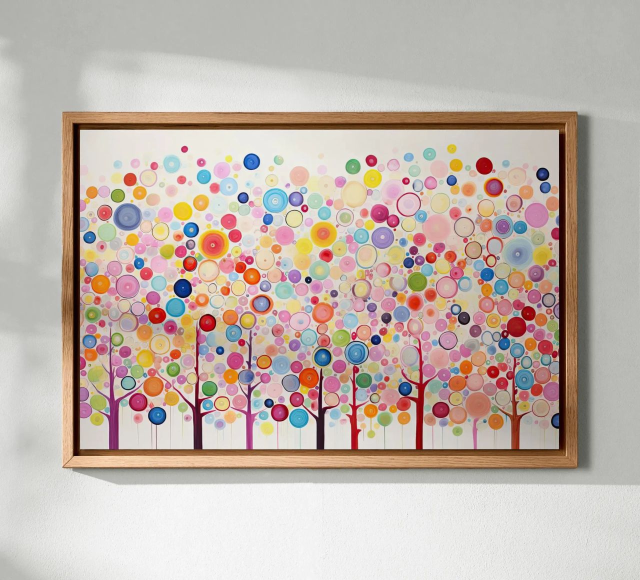 Farben der Bäume Leinwand von Imagine