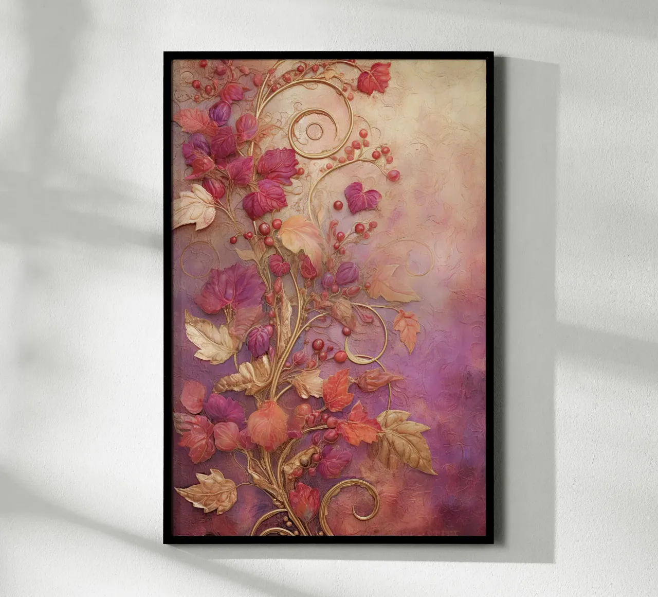 Fiori classici viola poster da Imagine