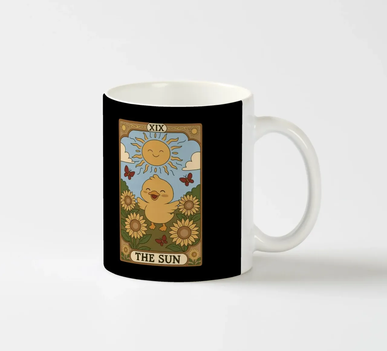 Tarocchi dell'Anatra - Il Sole tazza in ceramica da Loobs