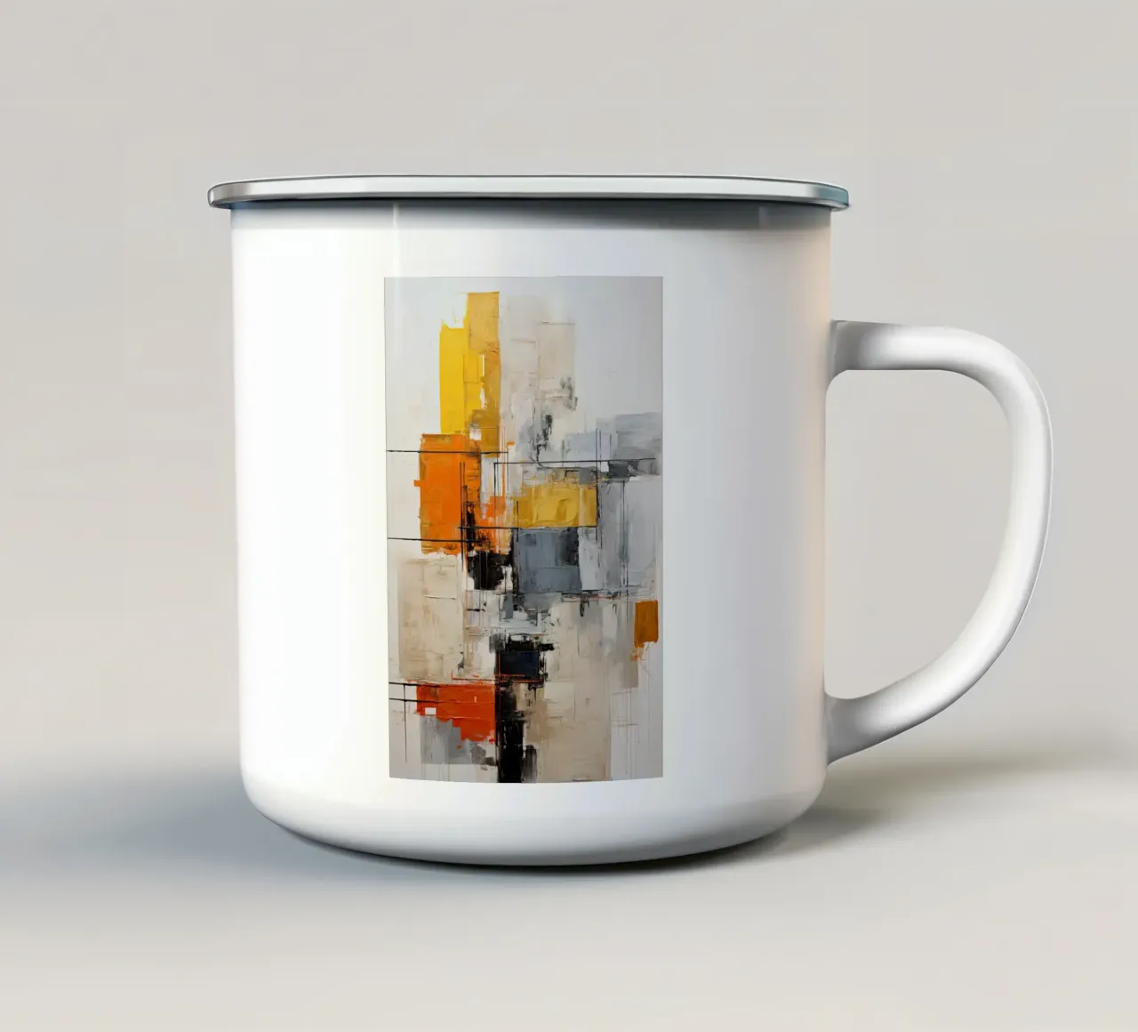 Astratto tazza in smalto da Imagine