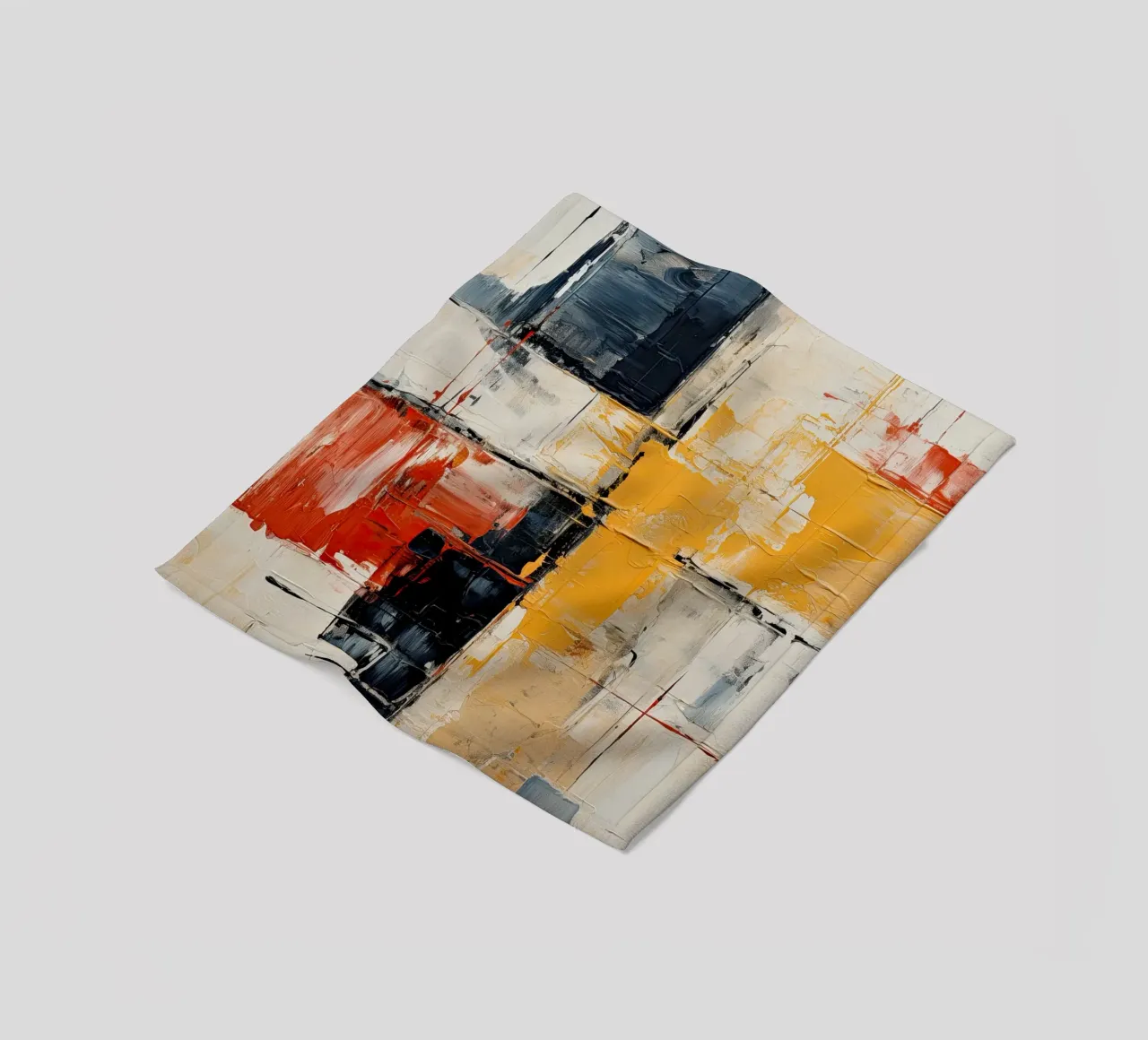 Astratto coperta in pile da Imagine