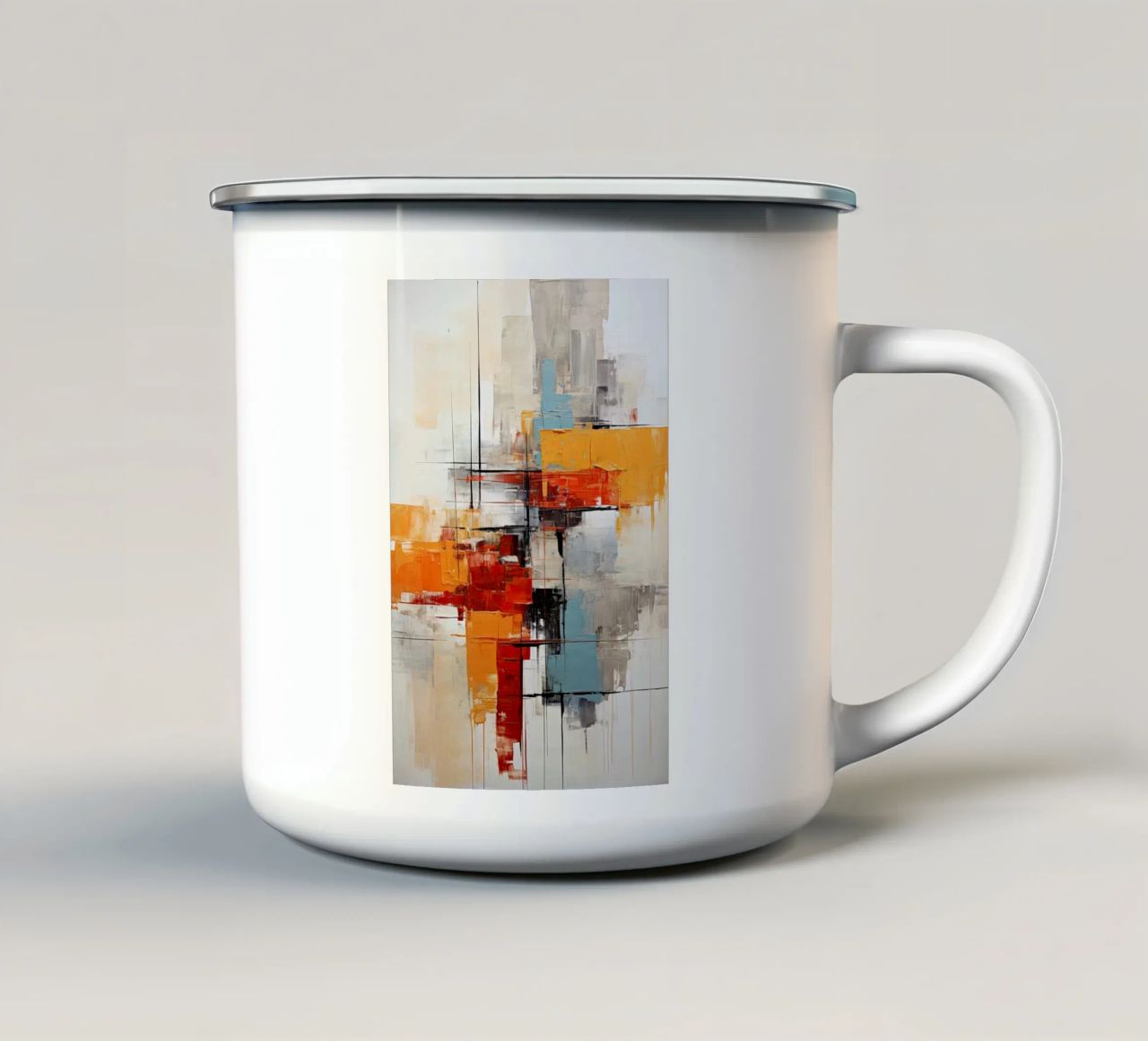 Astratto tazza in smalto da Imagine