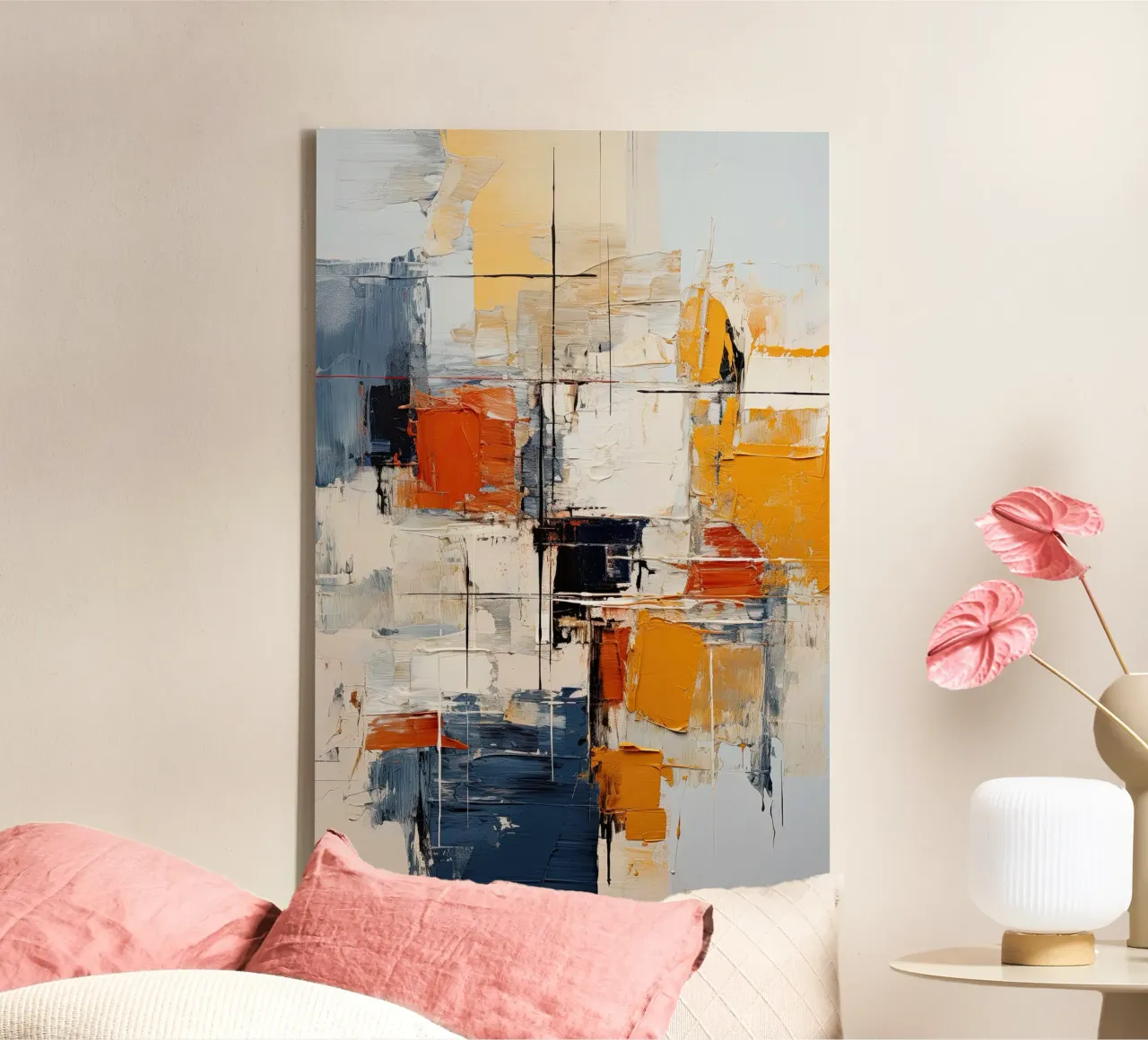 Abstract canvas by Imagine