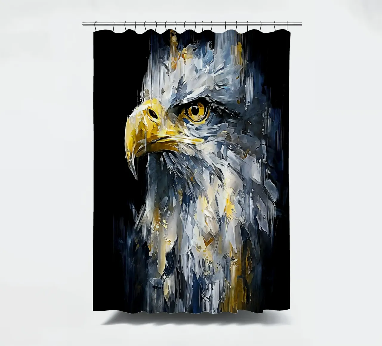 Eagle Modern Art Duschvorhang von Mateo