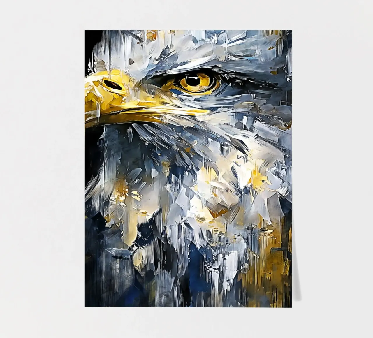 Eagle Modern Art sticker sheet by Mateo