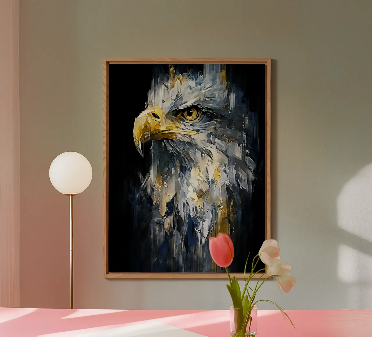 Eagle Modern Art alluminio dibond da Mateo