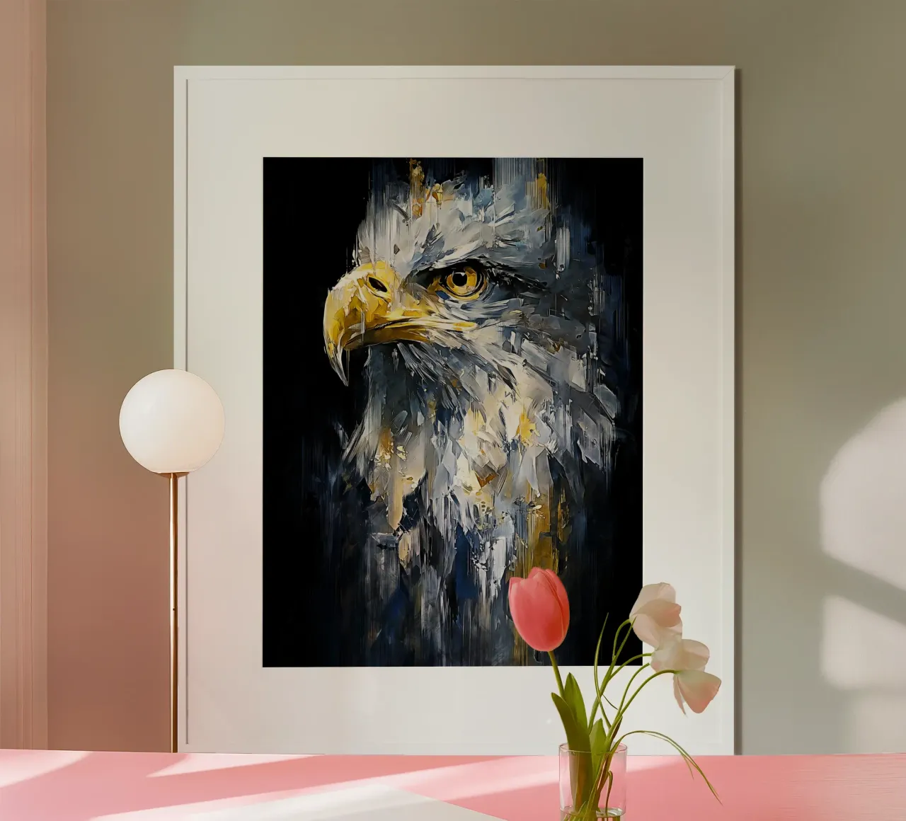 Eagle Modern Art carta hahnemühle da Mateo