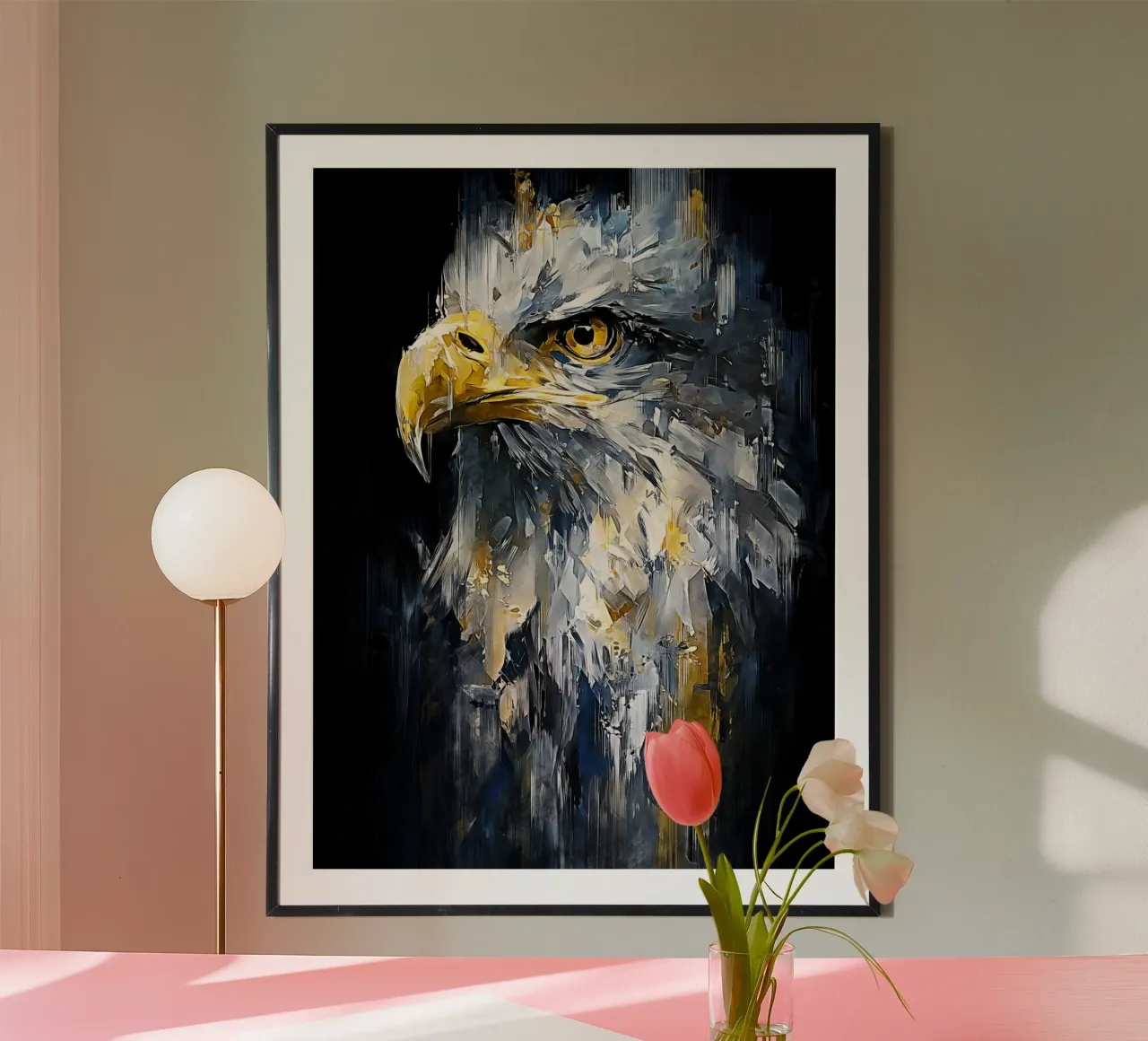 Eagle Modern Art carta hahnemühle da Mateo