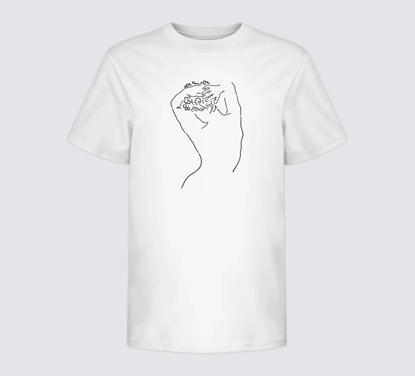 Nude t-shirt bambini da Ninhol