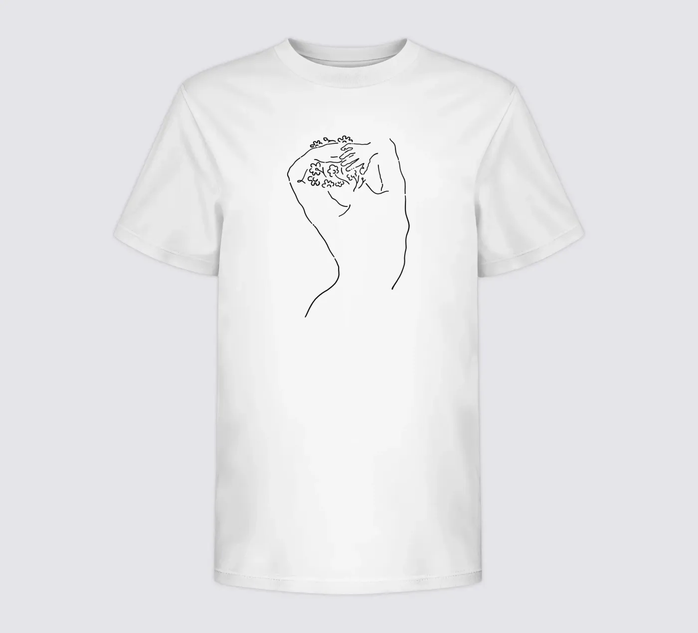 Nude t-shirt bambini da Ninhol