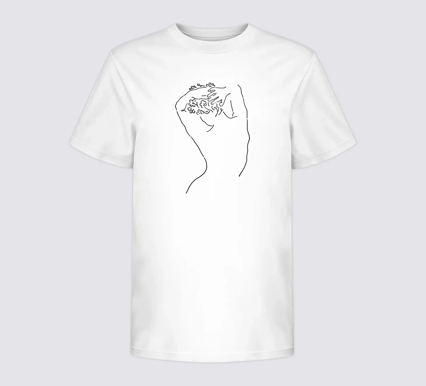 Nude t-shirt bambini da Ninhol